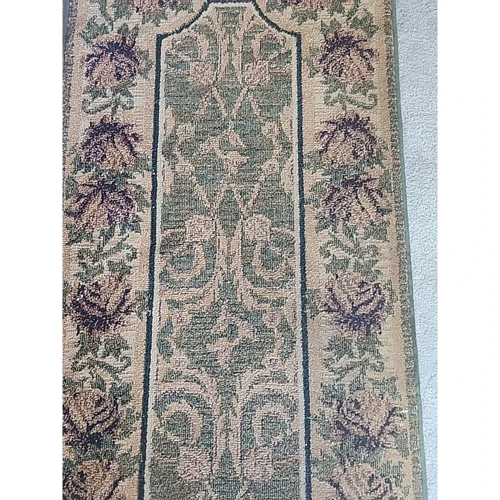 vintage Turkish Classic Design rug runner area Rug  25 x 93 - Picture 5 of 7